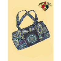 Cosmic Debris Mandala Print Day Tripper Bag