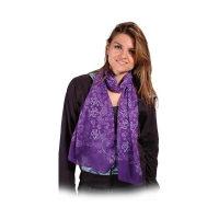 GRATEFUL DEAD DANCING BEAR PAISLEY LONG SCARF