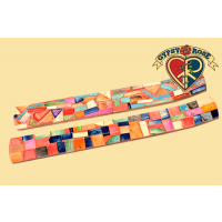 BONE INLAY WOOD INCENSE BURNER