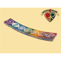 7 Chakra Stone Ashcatcher Burner