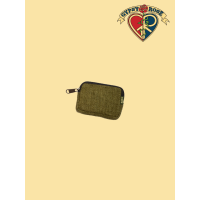 Up In Smoke Veg Dye Hemp Coin Purse