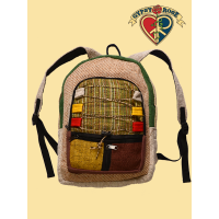 Humboldt County Multi-Color Hemp & Cotton Backpack