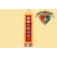 Kundalini Awakening Embroidered & Chakra Wall Hanging