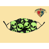 Alien Face Protective Face Mask