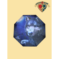 Wolf Umbrella