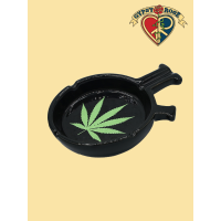 Bong Shaped With Leaf Ashtray