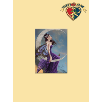 Moon Amethyst Fairy Magnet