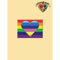 Heart Pride Magnet