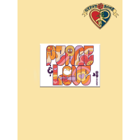 Peace and Love Magnet