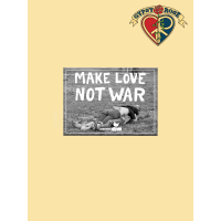Make Love Not War Magnet