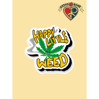 Happy Little Weed Magnet