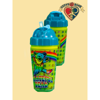 Grateful Dead Dancing Bear Rainbow Sippy Cup