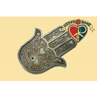 Hamsa Hand Flat Burner