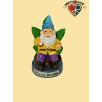 Gnome Buddie Smoking Figurine