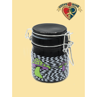 Trippy Mushroom Medium Stash Jar
