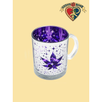 Starry Leaf Metalic Large Coffee Mug