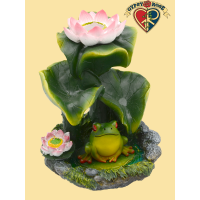 Frog And Lily Pad Backflow Incense Burner