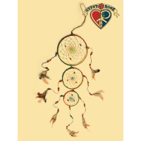 Dream Maker 3-Tier Multicolor Dreamcatcher