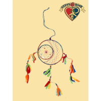 Stardust Crescent Moon Dreamcatcher