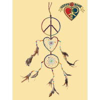 Peace, Love, & Dream Dreamcatcher