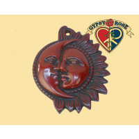 Night N Day Sun Moon Resin Wall Hanging