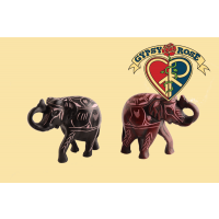 A Little Luck From Your Elephant Friend Decorated Resin Statue