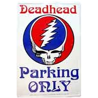 GRATEFUL DEAD STEAL YOUR FACE DEADHEAD PARKING SIGN