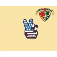 Woodstock Peace Finger Magnet