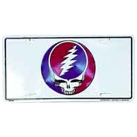 GRATEFUL DEAD STEAL YOUR FACE LICENSE PLATE