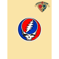 Grateful Dead Steal Your Face Round Mousepad