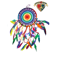 Meadow Lace Crochet Dreamcatcher