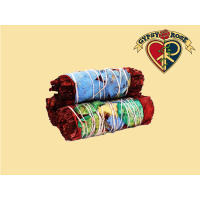 Dragons Blood Sage With Multi Color Rose Petal Smudge Stick