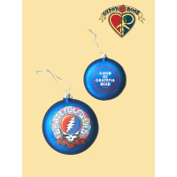100 mm Glass Grateful Dead Disc Ornament