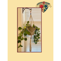 Dimensional Macrame Plant Hanger