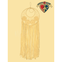 Moon Crochet Dreamcatcher