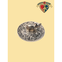 Elephant Trunk Up Metal Incense Burner