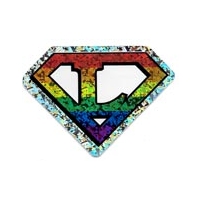 Diamond Lesbian Window Sticker