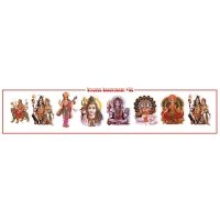 Hindu / Buddhist Gods and Goddesses Large Assortment Sticker