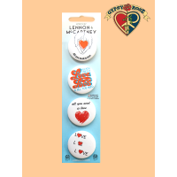 Lennon And Mccartney All You Need Is Love Buttons