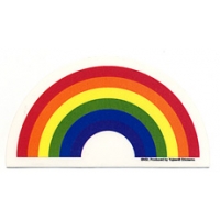 RAINBOW WINDOW STICKER