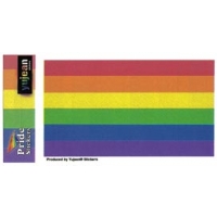 Rectangle Rainbow Sticker