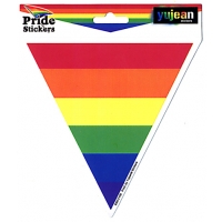 TRIANGLE RAINBOW STICKER
