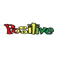 POSITIVE CLEAR WINDOW STICKER SMALL