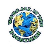 We're All In This Together Sticker