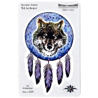 WOLF DREAMCATCHER STICKER