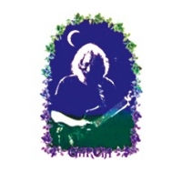 GRATEFUL DEAD JERRY GARCIA UNDER MOON WINDOW STICKER