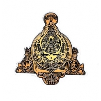 Grateful Dead Small Steal Your Face Pyramid Sticker