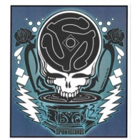 Grateful Dead Spun Steal Your Face Sticker