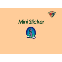 Mini Yoga Bear Sticker