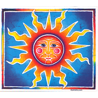 Sun Sticker